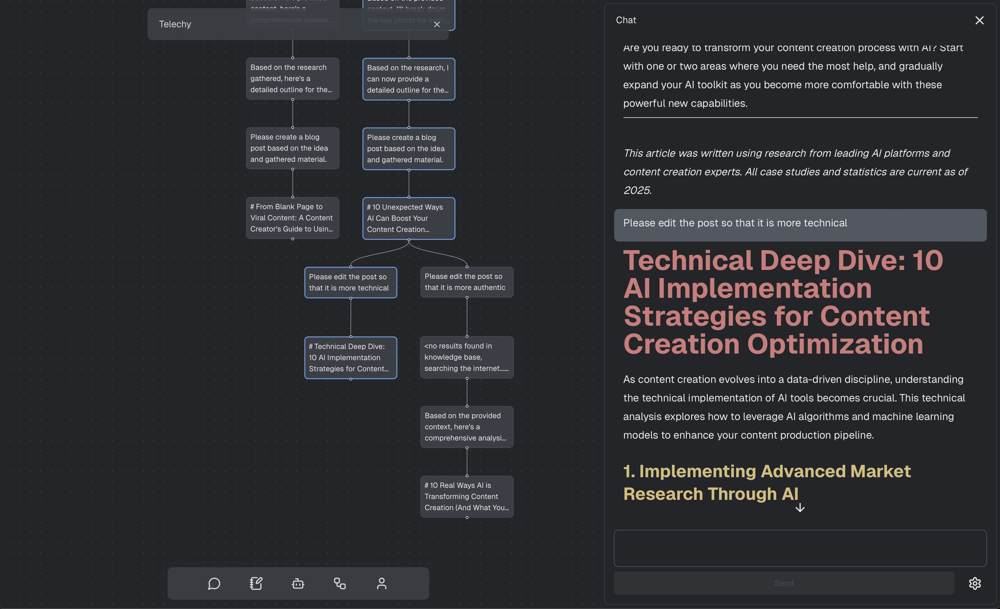 Iterate with AI